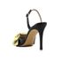 [KUHEE] Sling-back(7094) 6/7/8/9cm-high heels middle heel Steletto Big Ribbon Party Shoes Point Handmade Shoes - Made in Korea